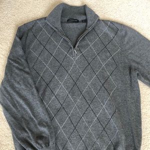 Van Heusen half zip sweater